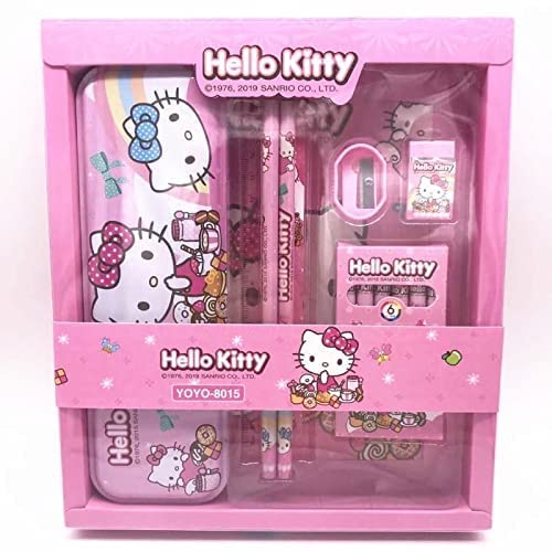 Hello Kitty Purple School Supplies