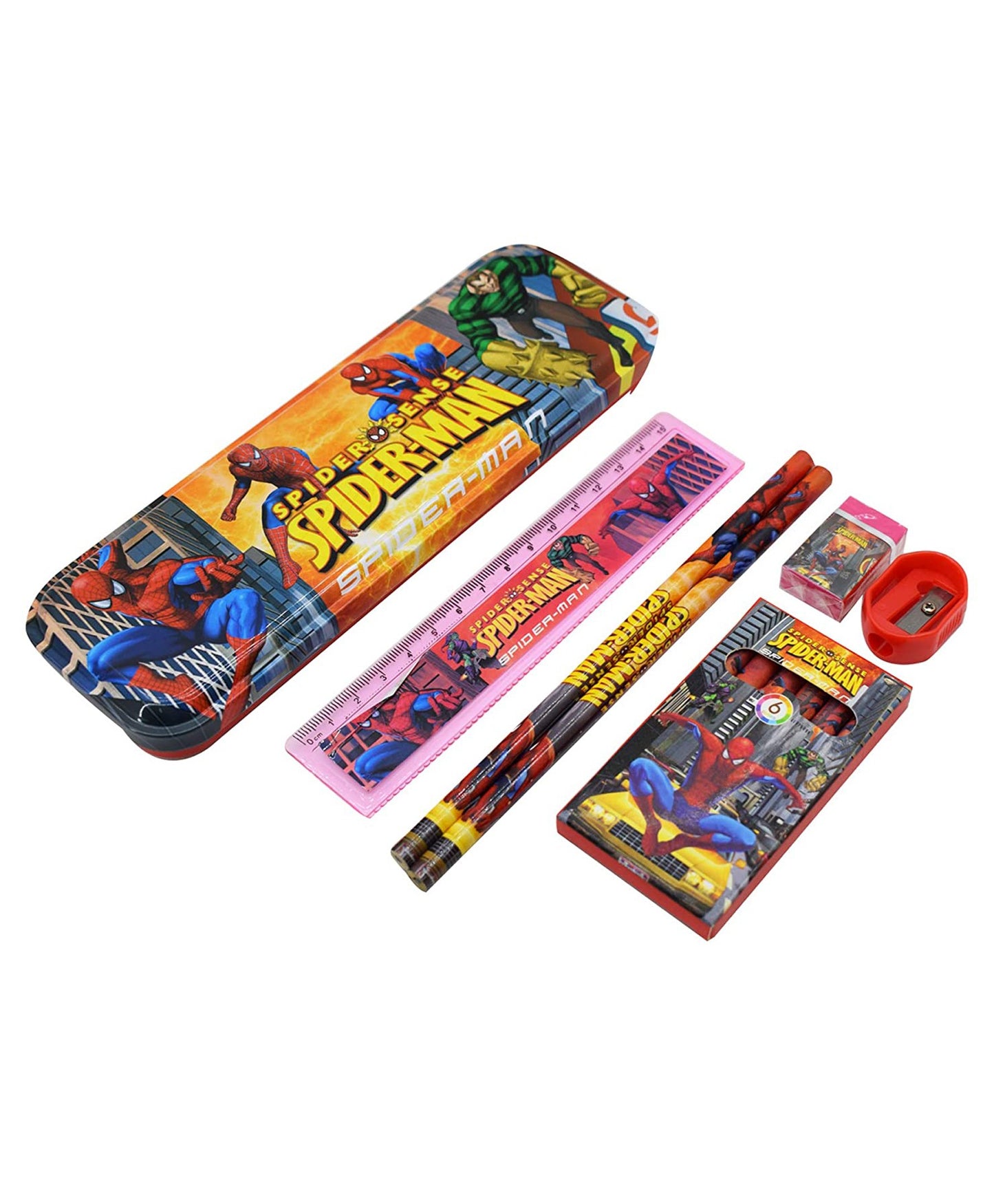 SPIDERMAN RETURN GIFTS FOR KIDS/STATIONERY GIFTS FOR BIRTHDAY (PACK OF 10/PACK OF 15)