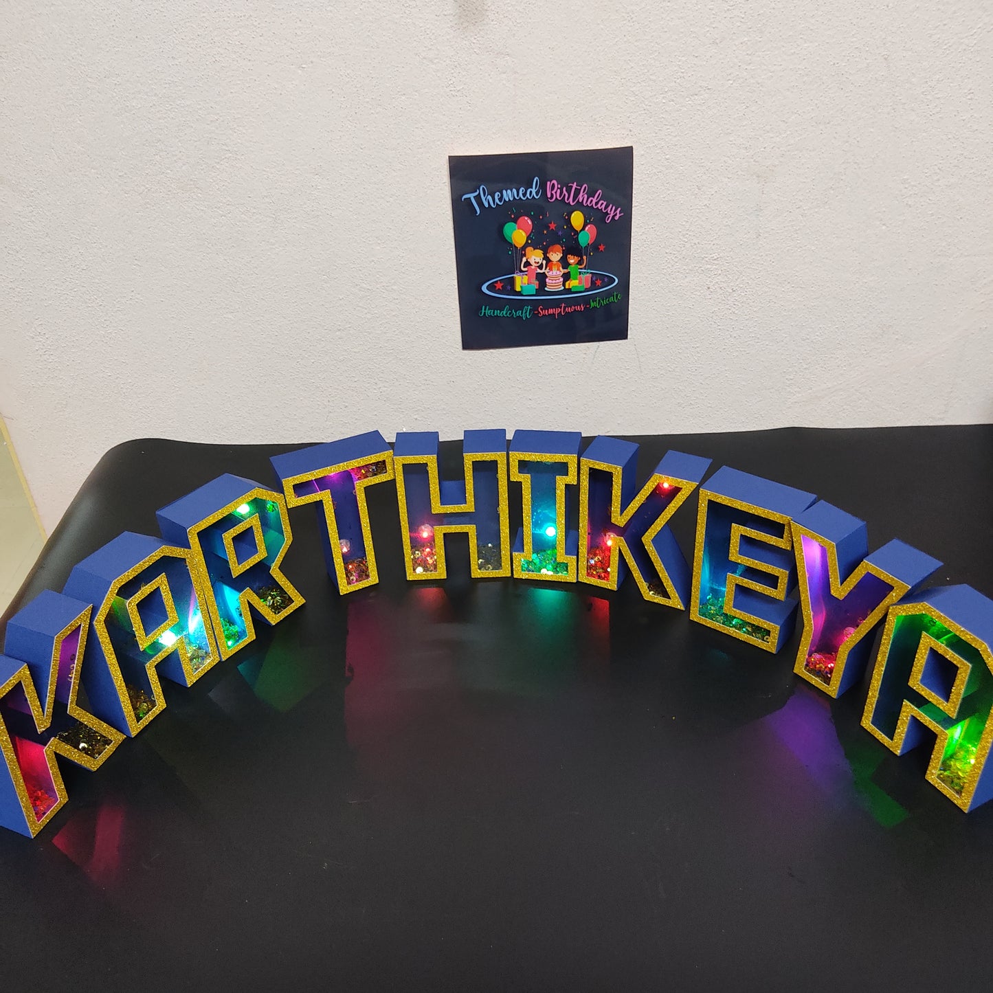 3D LED NAME (MOQ: 3 Letters)