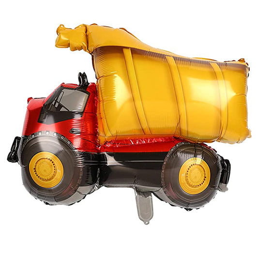 CONSTRUCTION TRUCK FOIL BALLOON 17 INCHES 1 PC