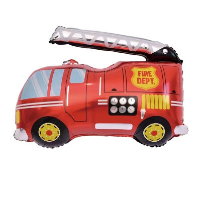 FIRETRUCK FOIL BALLOON 1 PC 17 INCHES