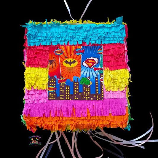 PULL THE STRINGS PINATAS (SQUARE SHAPE)