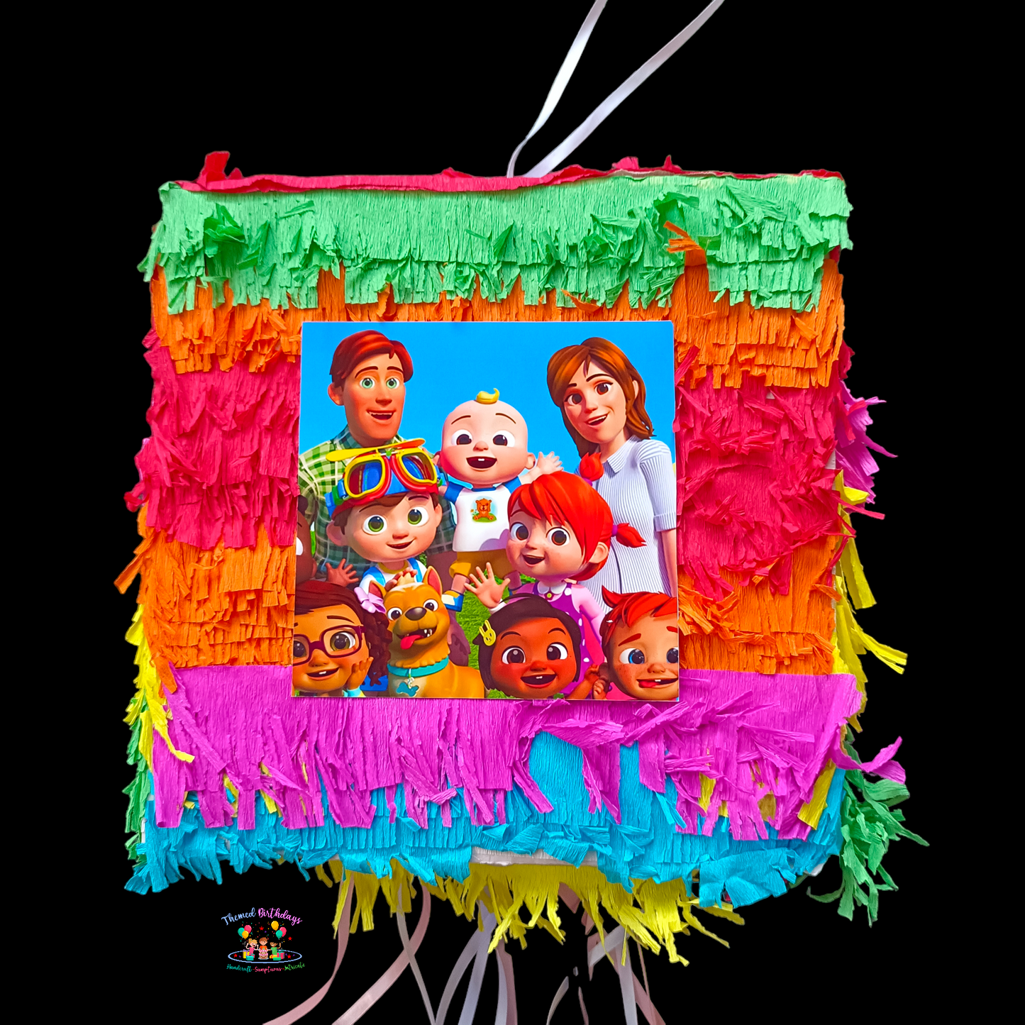 PULL THE STRINGS PINATAS (SQUARE SHAPE)