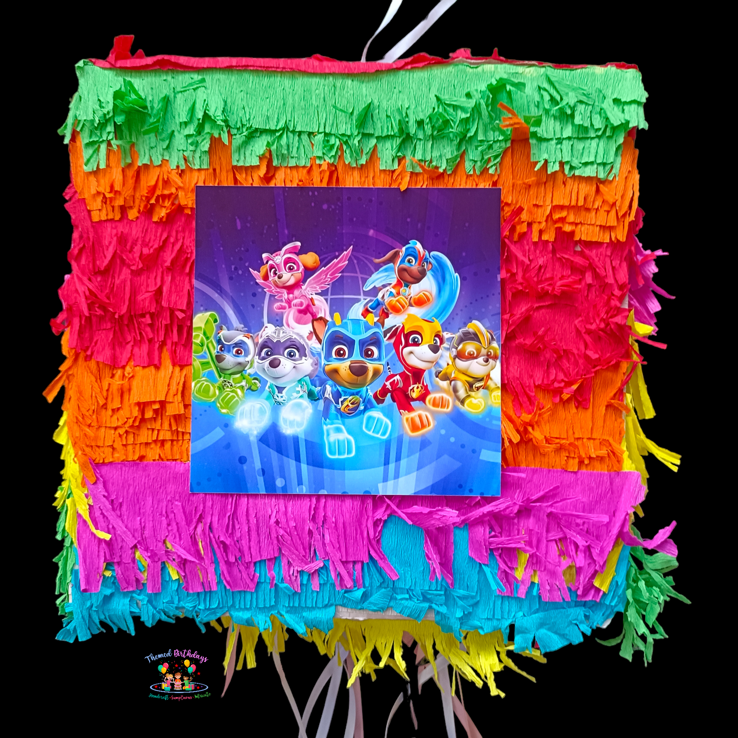 PULL THE STRINGS PINATAS (SQUARE SHAPE)