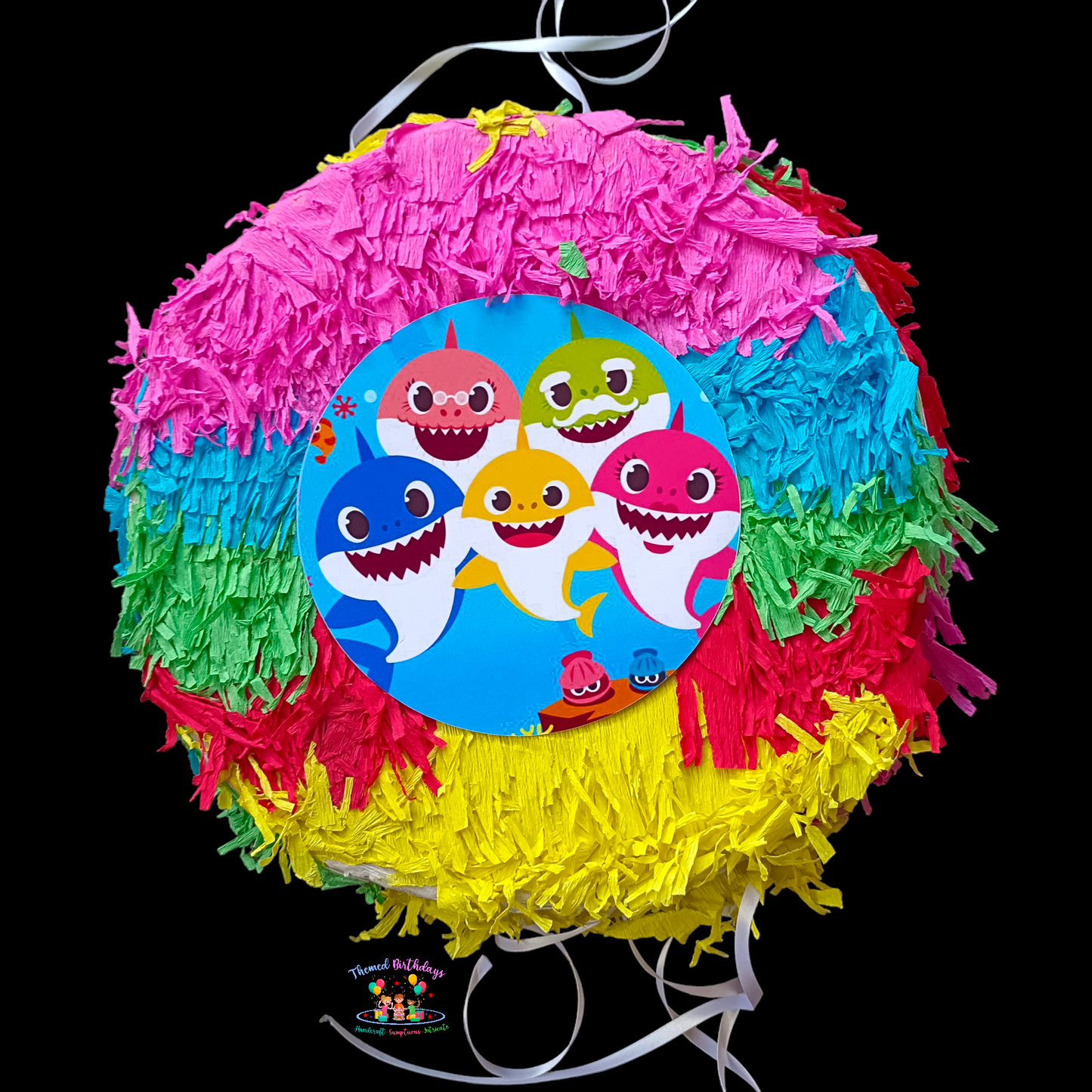 PULL THE STRINGS PINATAS (ROUND SHAPE)