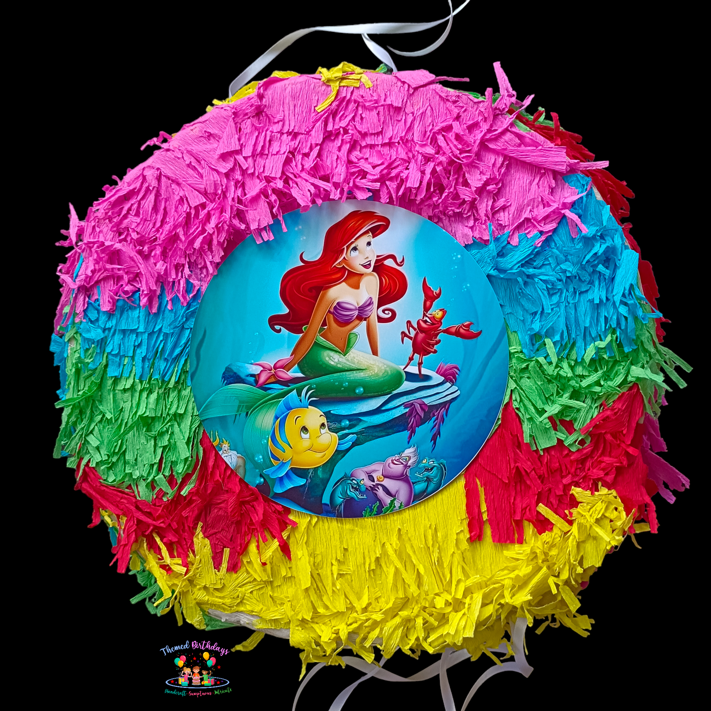 PULL THE STRINGS PINATAS (ROUND SHAPE)