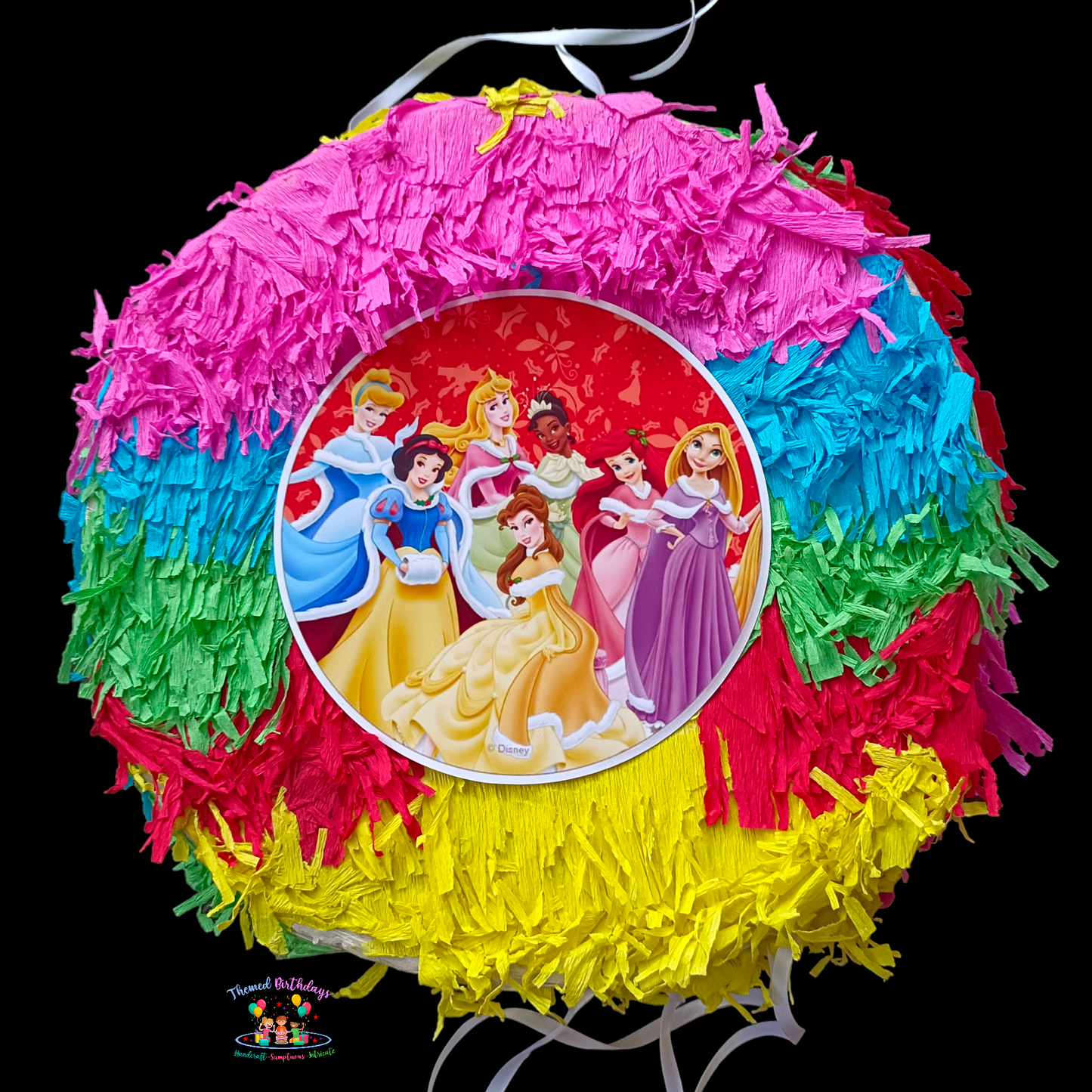 PULL THE STRINGS PINATAS (ROUND SHAPE)