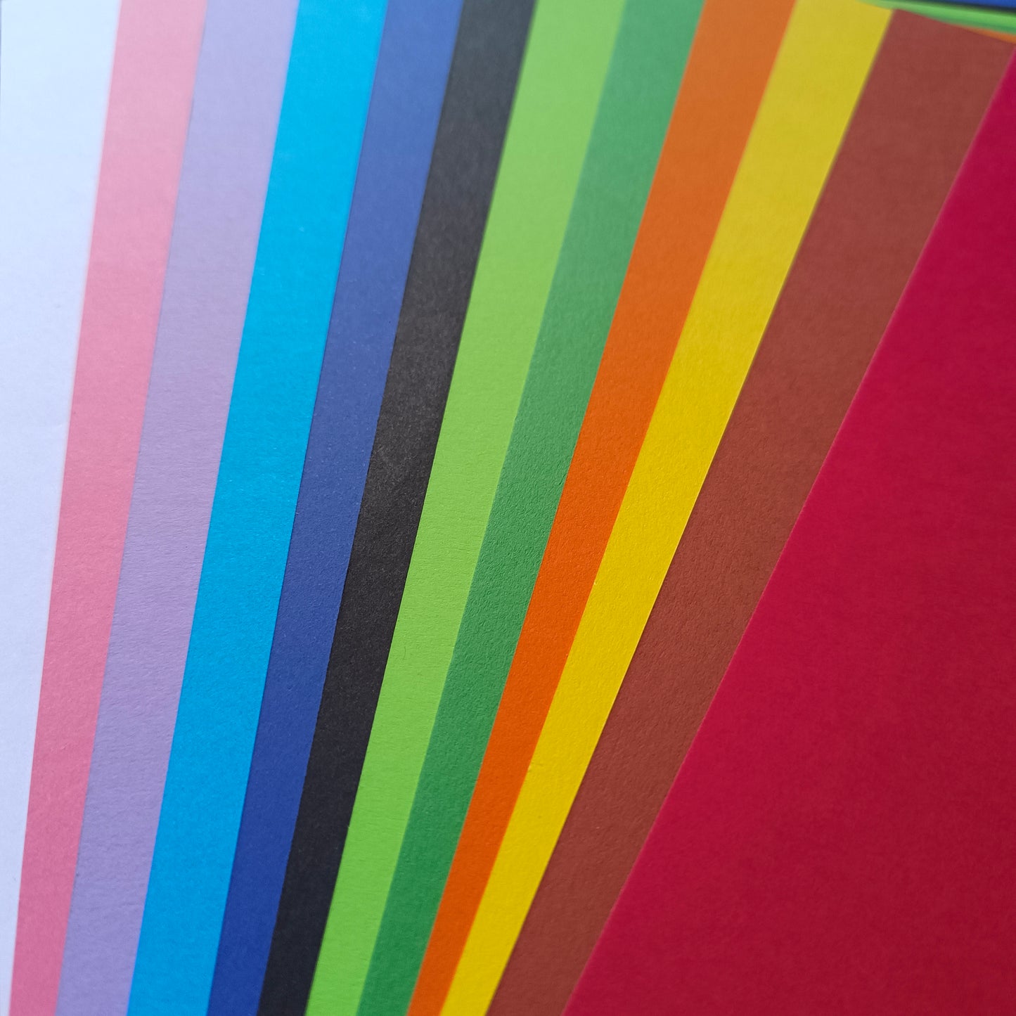 12*12 MULTICOLORED CARDSTOCK PAPER (PACK OF 12 SHEETS)