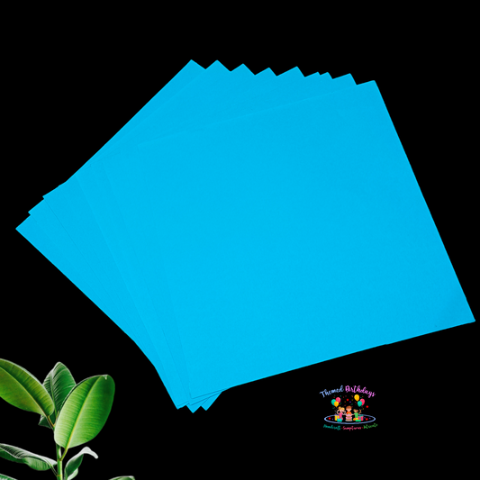 12*12 LIGHT BLUE CARDSTOCK PAPER (PACK OF 12 SHEETS)