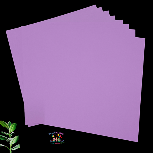 12*12 LAVENDER CARDSTOCK PAPER (PACK OF 12 SHEETS)