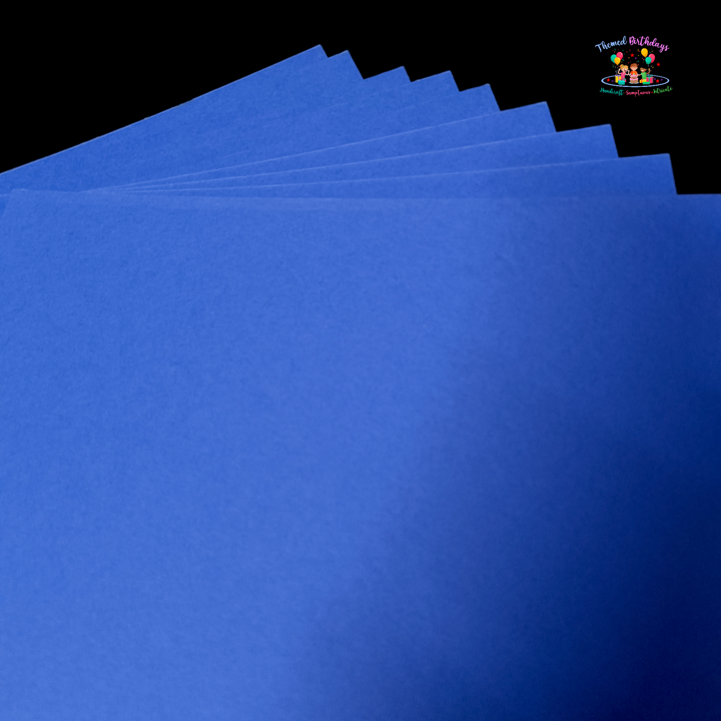 12*12 DARK BLUE CARDSTOCK PAPER (PACK OF 12 SHEETS)