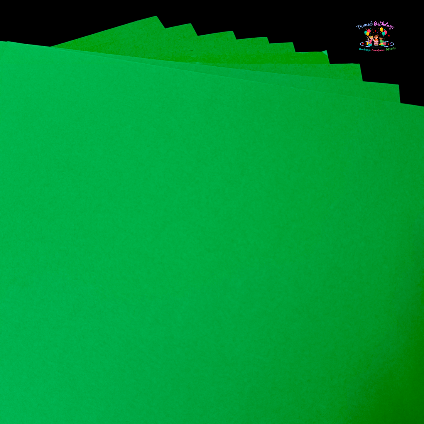 12*12 DARK GREEN CARDSTOCK PAPER (PACK OF 12 SHEETS)