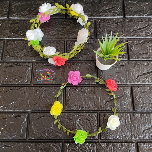 FLORAL TIARA/ FLORAL CROWN