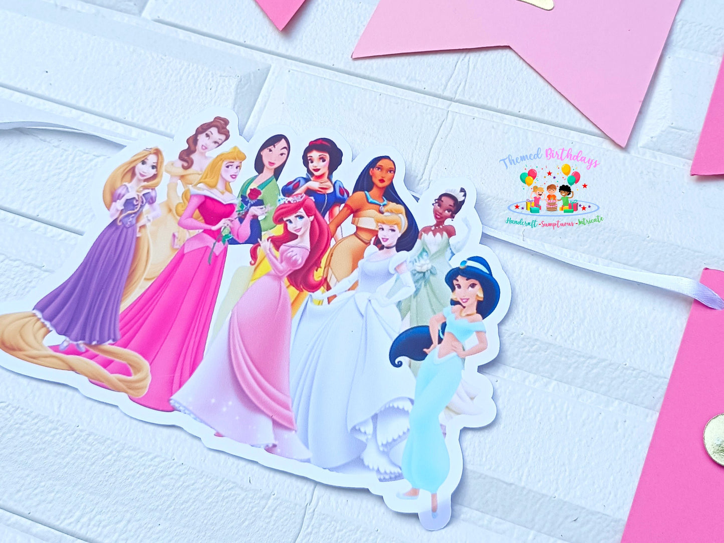 PRINCESS-THEMED BANNER WITH NAME