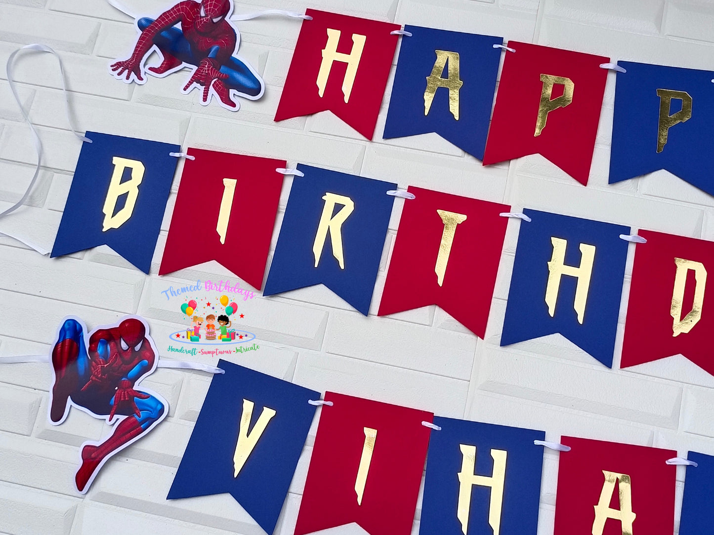 SPIDERMAN-THEMED BANNER