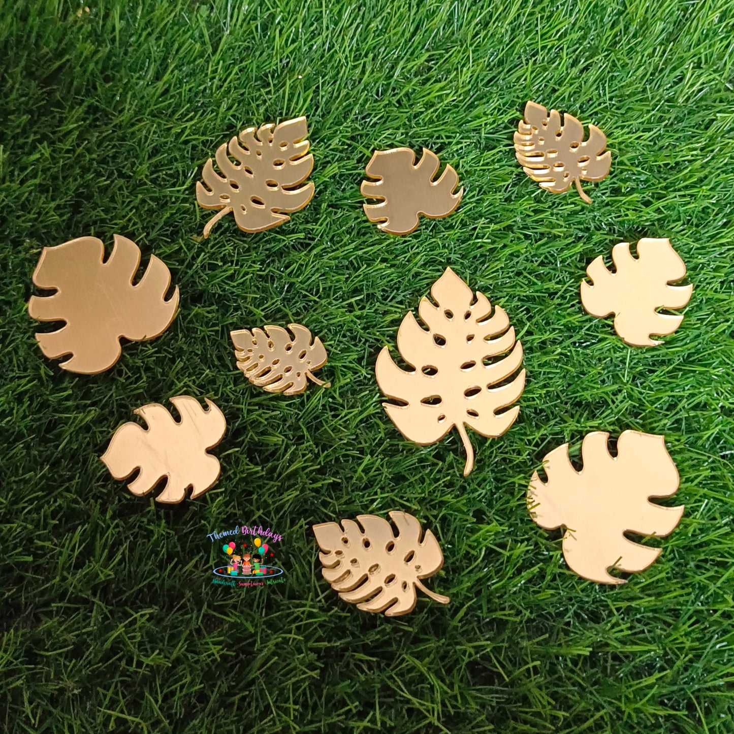 LEAVES ACRYLIC CUTTINGS (10 PCS IN A PACK)