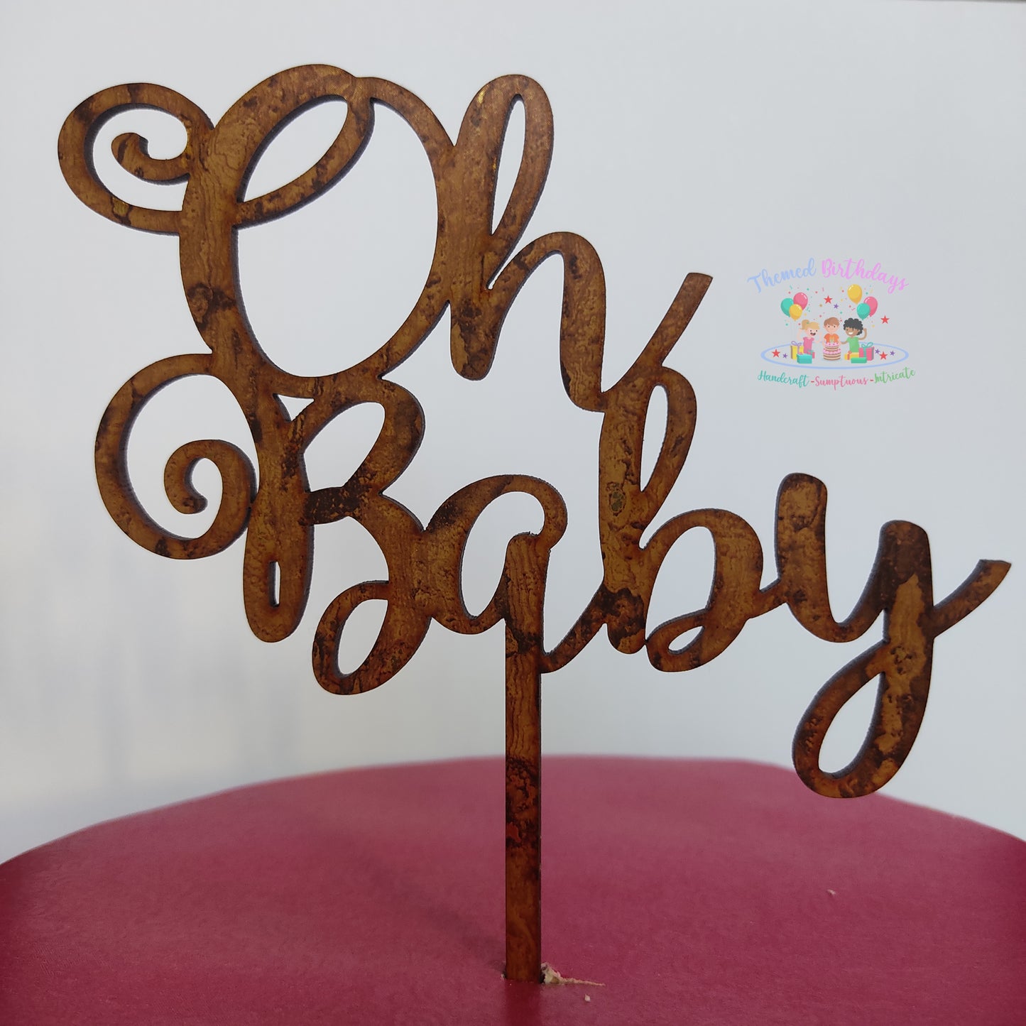 OH BABY WOODEN TOPPER