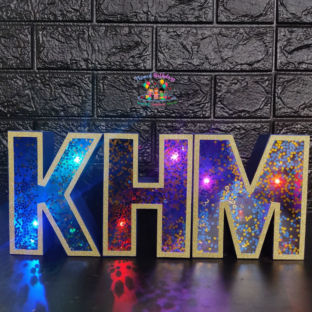 3D LED NAME (MOQ: 3 Letters)