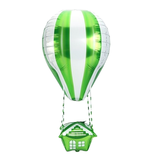 HOT AIR BALLOON FOIL BALLOON 1 PC