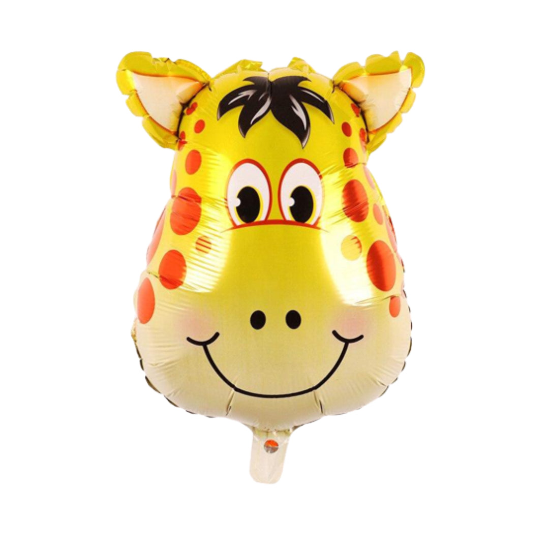 JUNGLE ANIMALS 5 PCS SET FOIL BALLOON