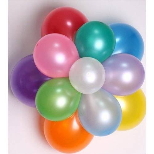 HIGH QUALITY MULTI COLORED METALLIC BALLOONS - 50 PCS IN A PACK