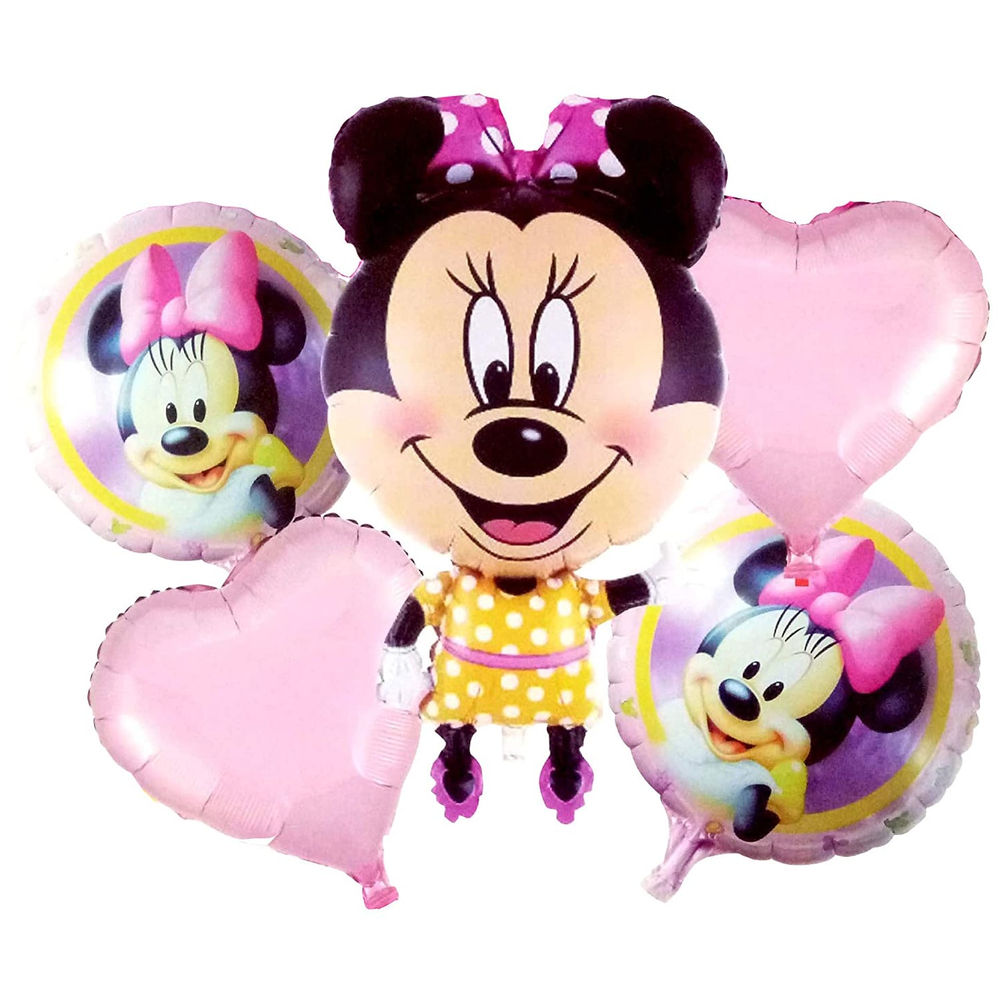 MINNIE MOUSE FOIL BALLOON 5 PCS SET