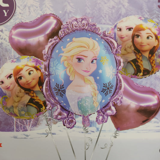 FROZEN FOIL BALLOON 5 PCS SET