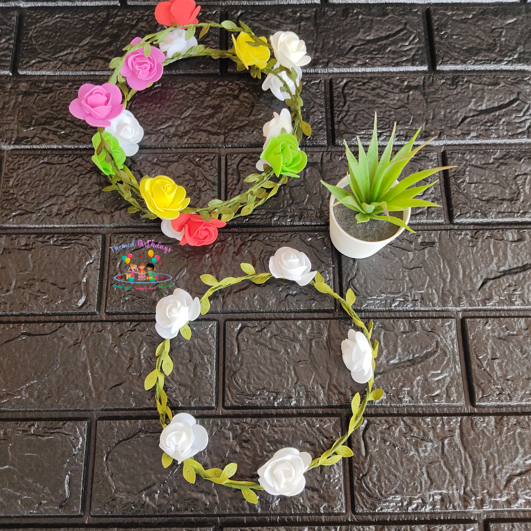 FLORAL TIARA/ FLORAL CROWN